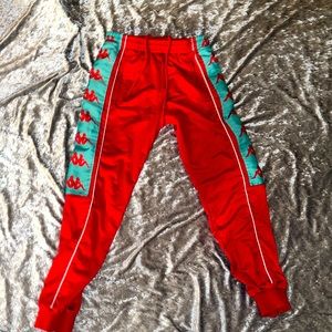 Very retro kappa sweatpants